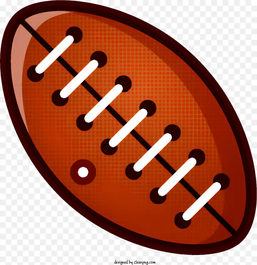 Football，Lacets Blancs PNG