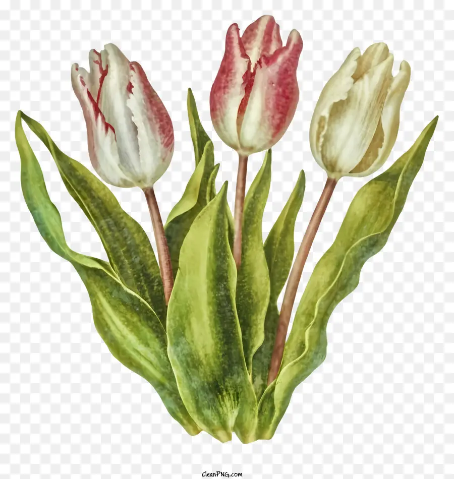 Enveloppe，Les Tulipes PNG