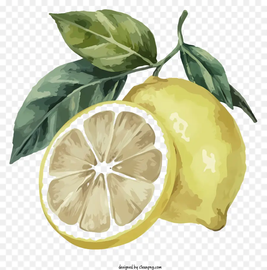 Dessin Animé，Citrons Jaunes PNG