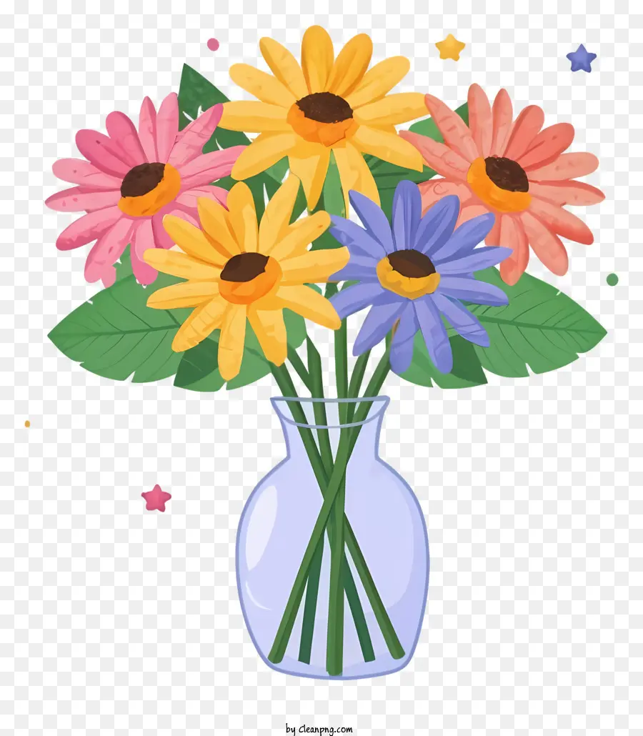 Dessin Animé，Fleurs PNG