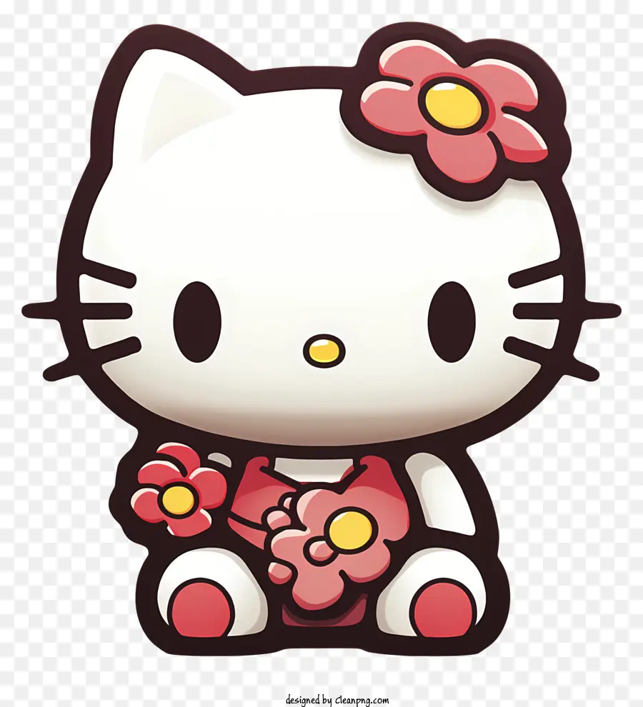 Hello Kitty，Chat De Dessin Animé PNG