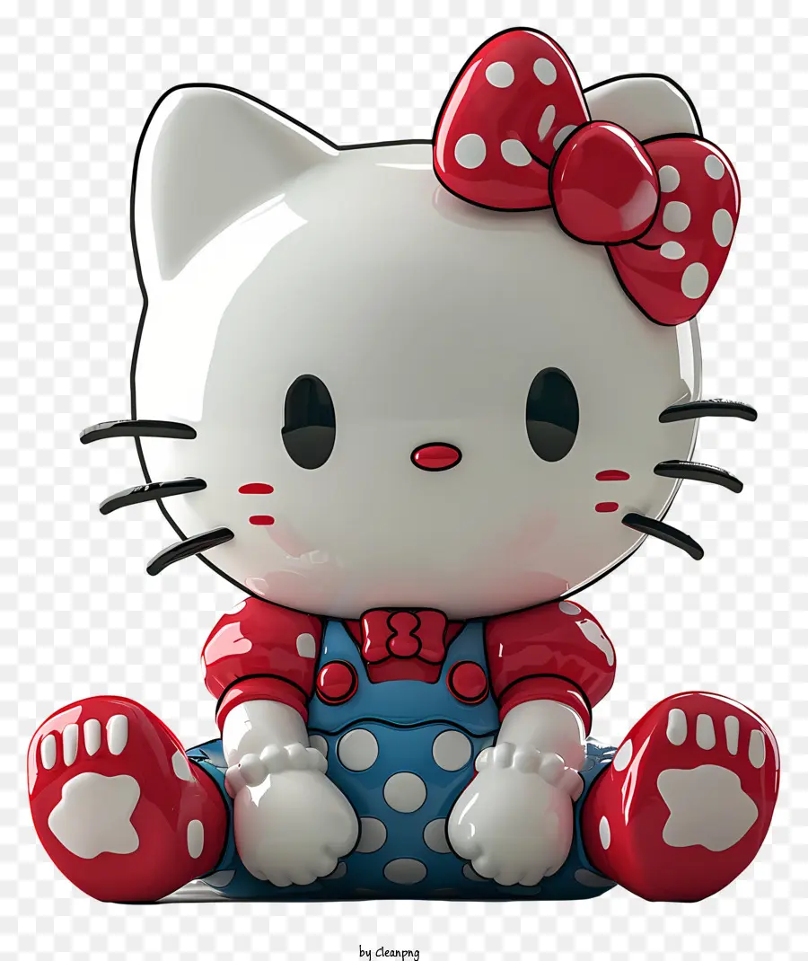 Style Réaliste Hello Kitty Mascotte，Hello Kitty PNG