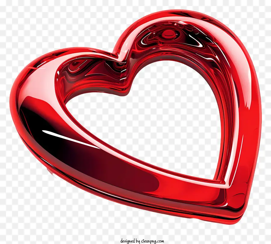 Valentine Éléments，Coeur Rouge PNG