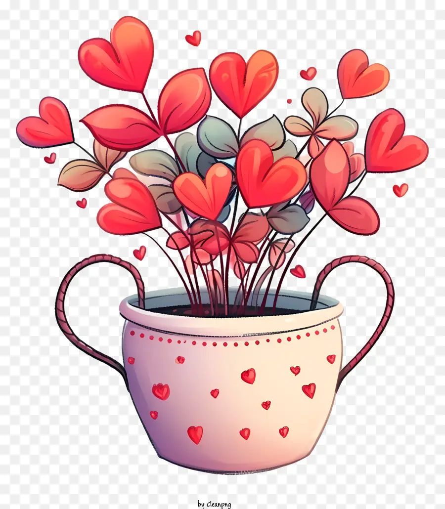 Icône De Plante De La Saint Valentin，Usine PNG