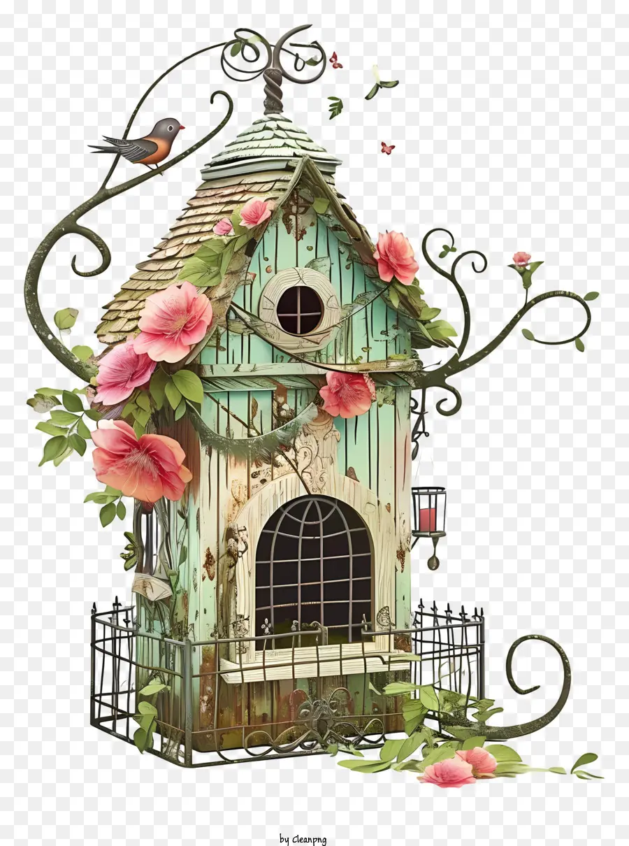 Amour Bird House，Nichoir PNG