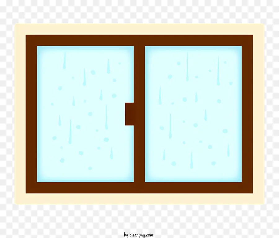 Fenêtre Avec Gouttes D'eau，Fenêtre Ouverte PNG