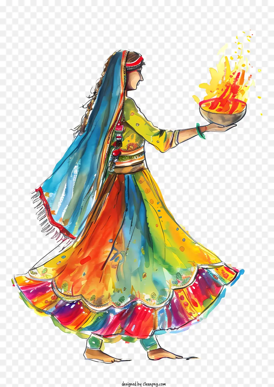 Lohri，Femme Traditionnelle PNG