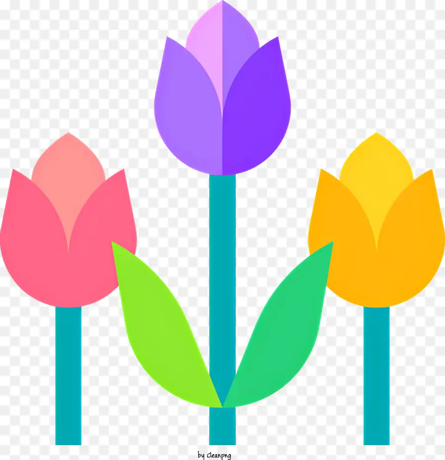 Printemps，Tulipes PNG