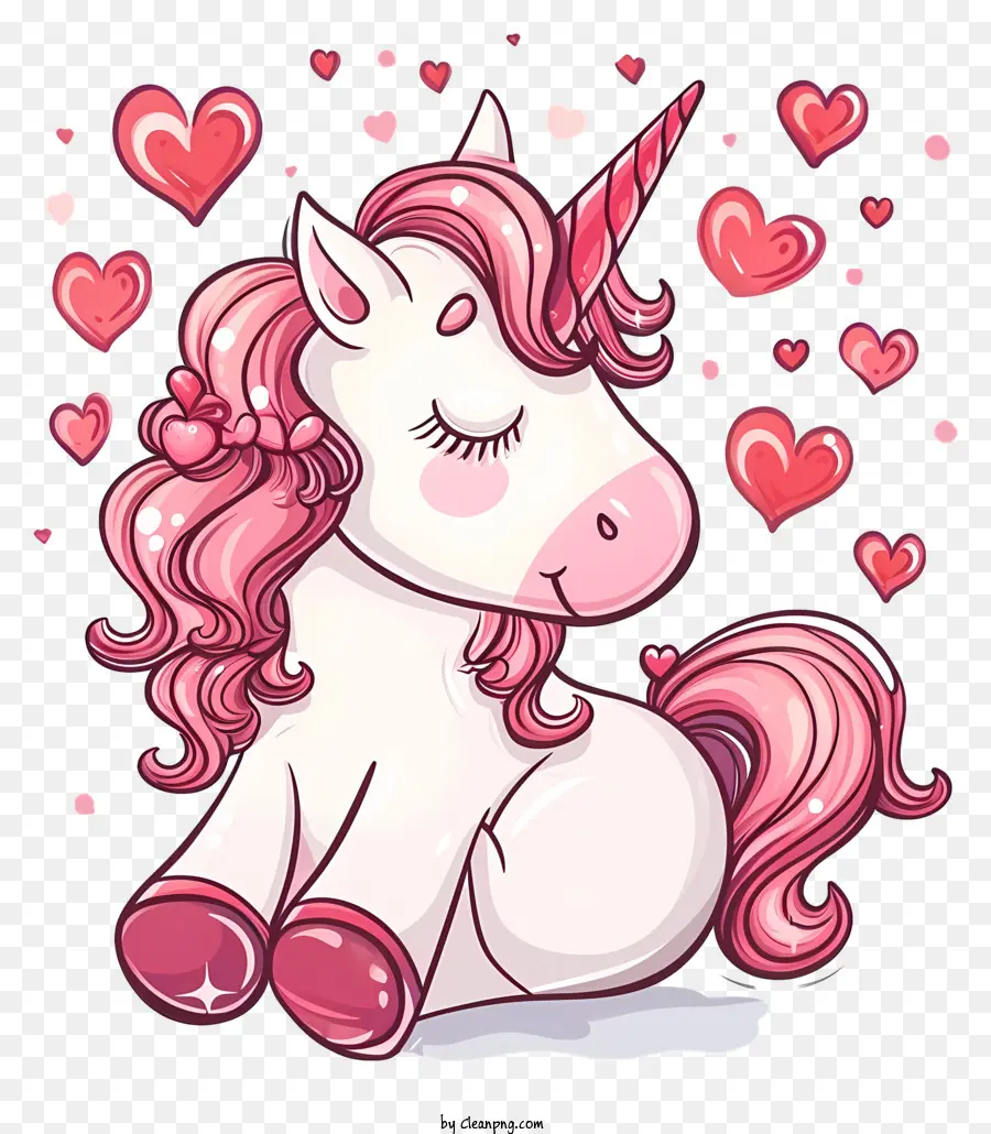 Licorne De La Saint Valentin，Licorne PNG