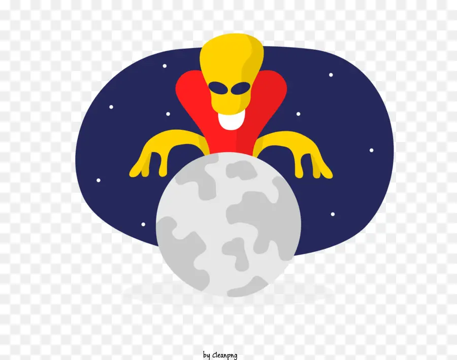 étranger，Extraterrestre Jaune PNG