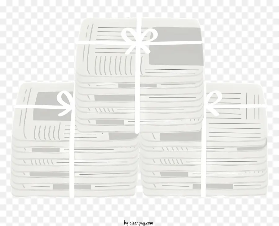 Journaux，Blanc PNG