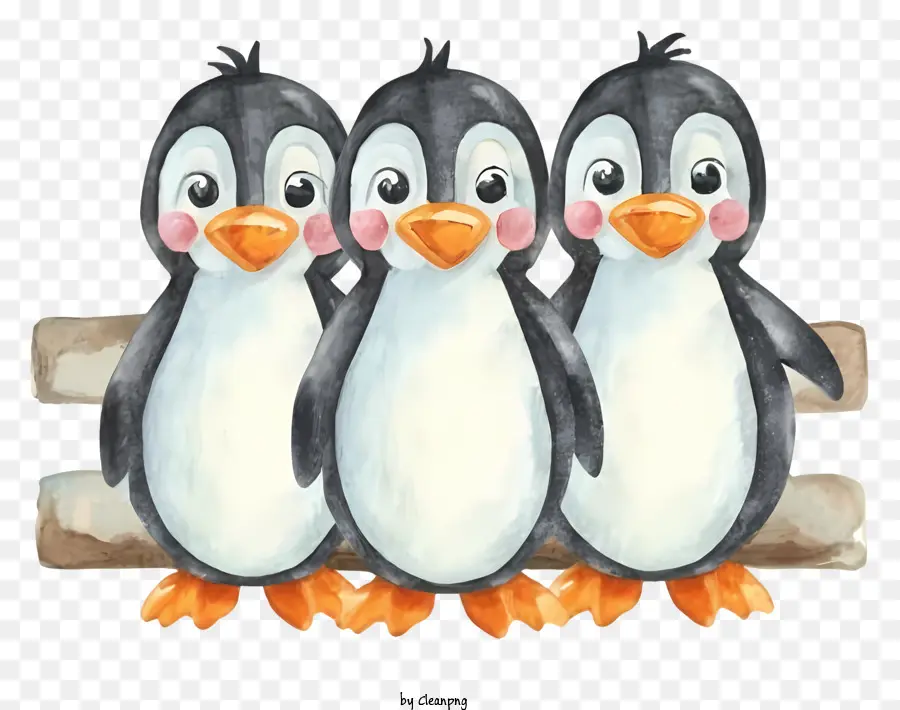Dessin Animé，Les Pingouins PNG