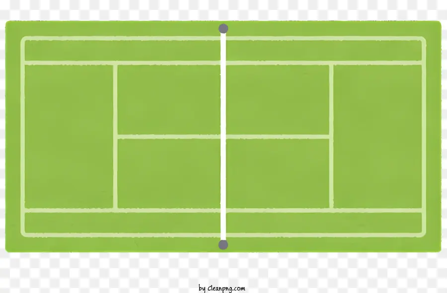 Court De Tennis，Ligne Blanche PNG