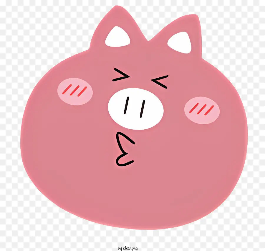 Cochon Triste，Porc Rose PNG