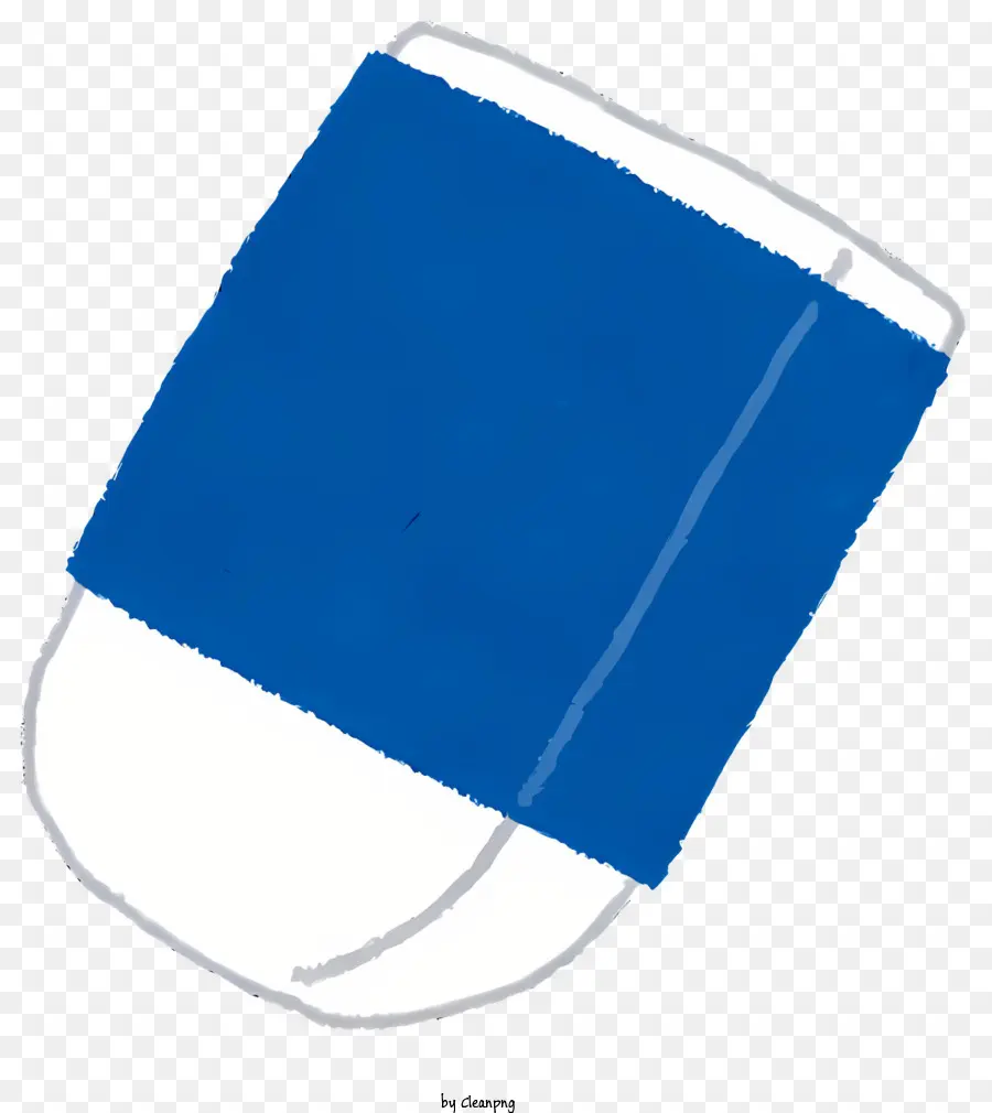 élastique Bleu，Pointe Blanche PNG
