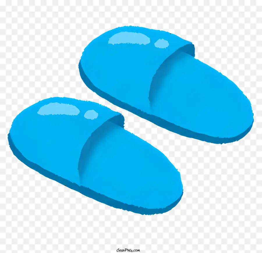 De La Santé，Pantoufles Bleues PNG