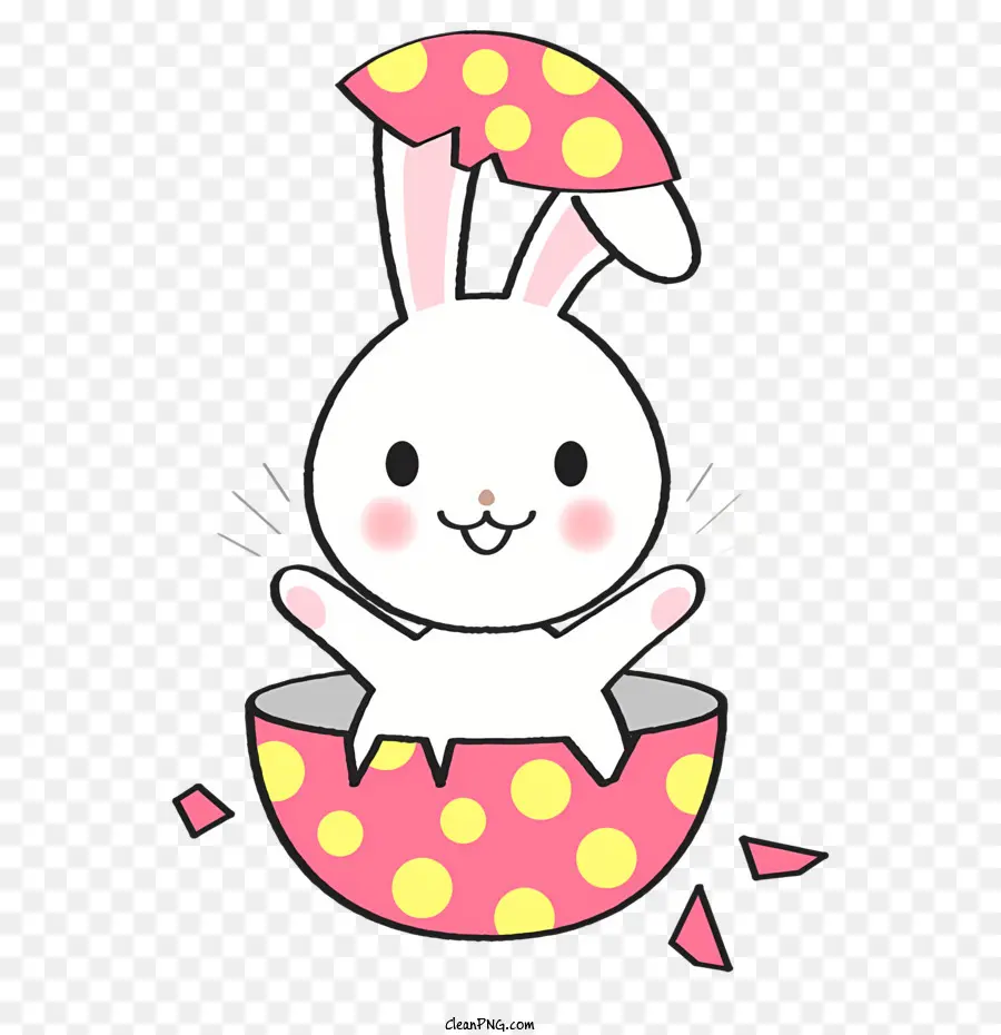 Pâques，Lapin Mignon PNG