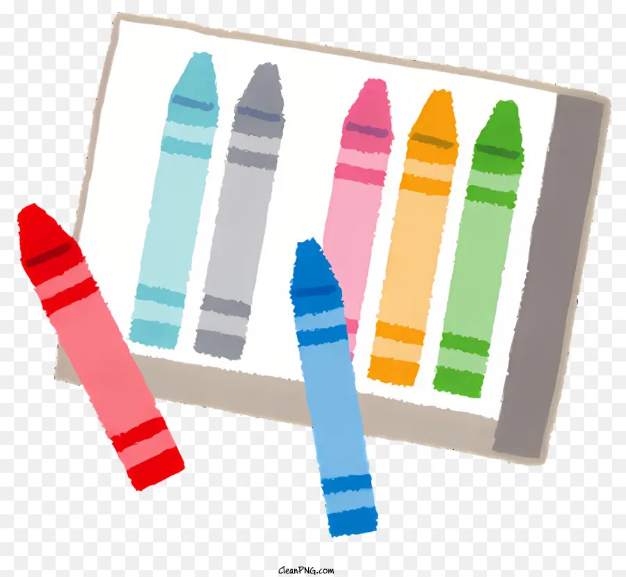 Des Crayons De Couleur，Crayons Colorés PNG