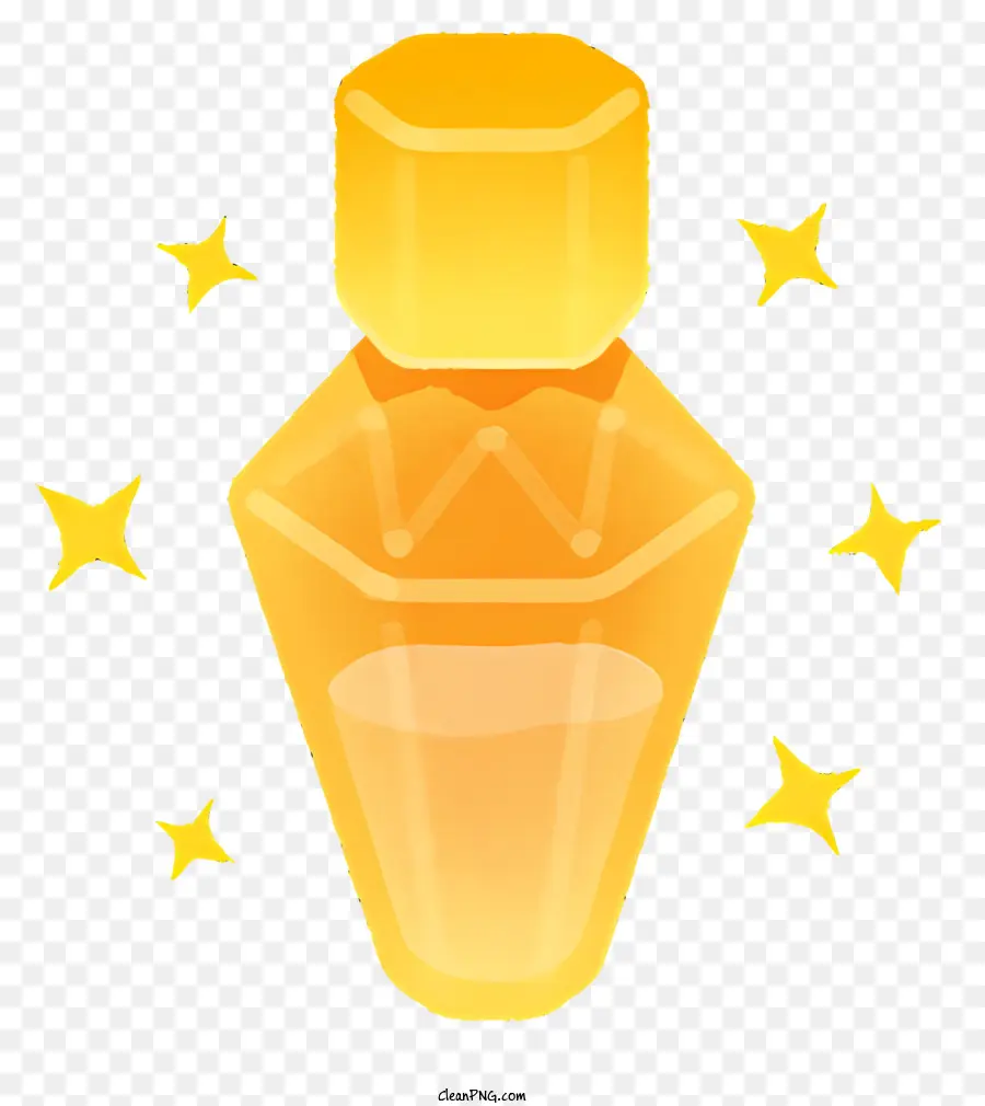 Santé，Potion Jaune PNG