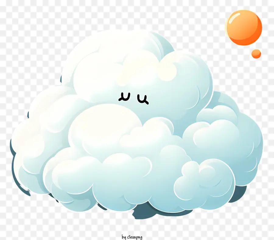 Nuage De Style Réaliste，Nuage Mignon PNG