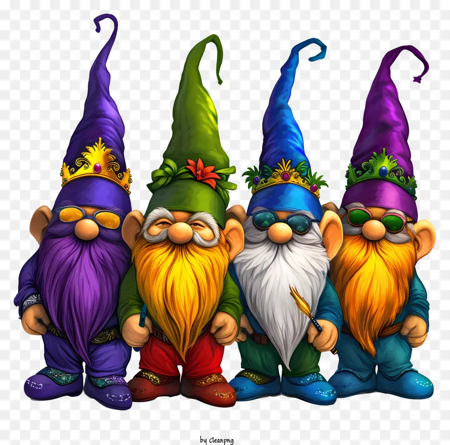 Gnome De Mardi Gras，Groupe De Gnomes PNG