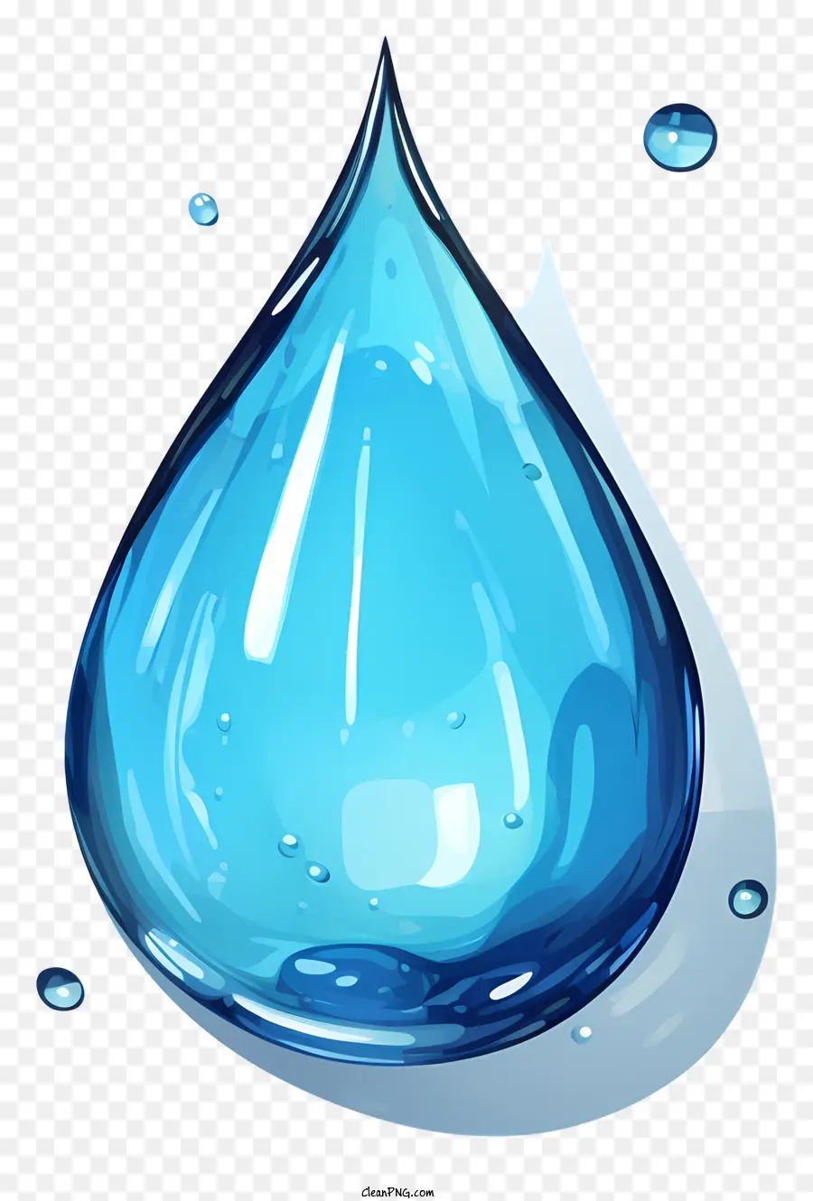 Goutte D'eau Aquarelle，Goutte D'eau PNG