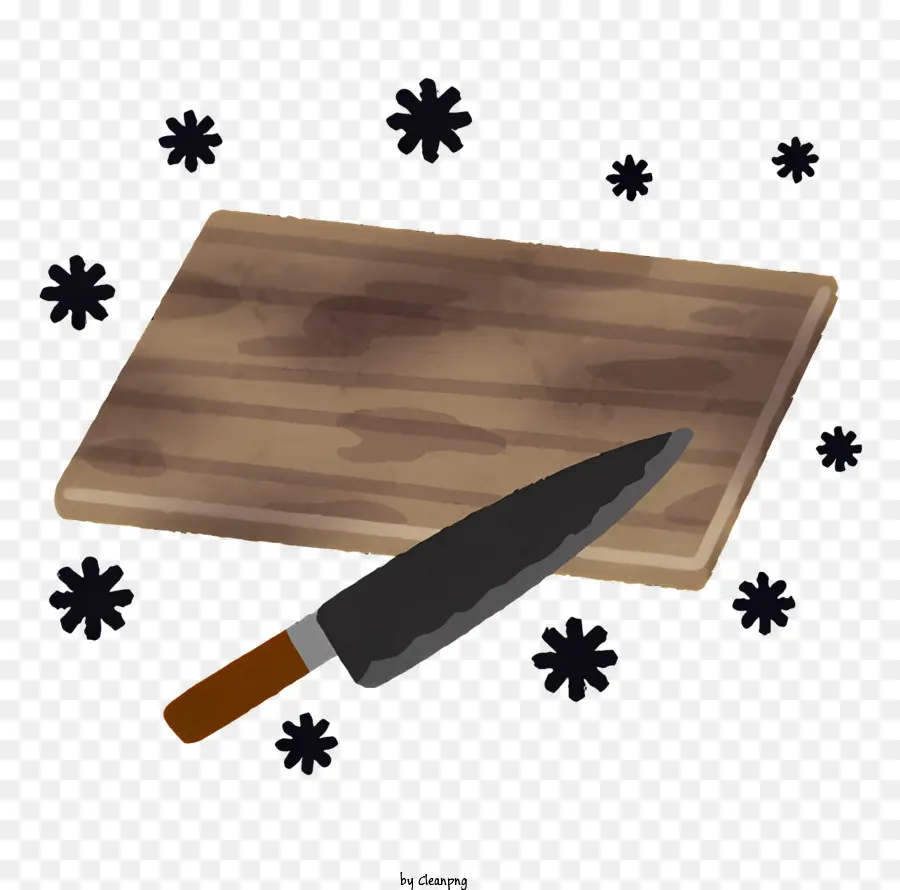 La Vie，Planche à Découper En Bois PNG