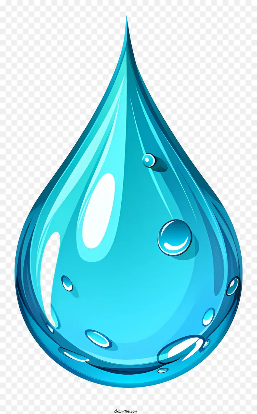 Goutte D'eau Plate，Goutte D'eau PNG