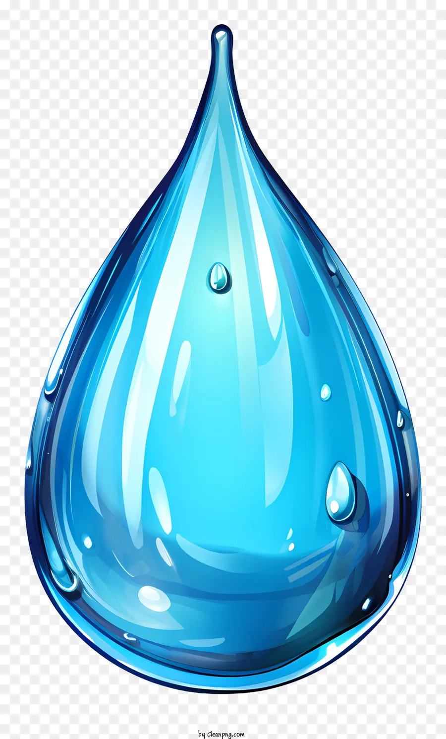 Goutte D'eau Dessinée à La Main，Goutte D'eau PNG