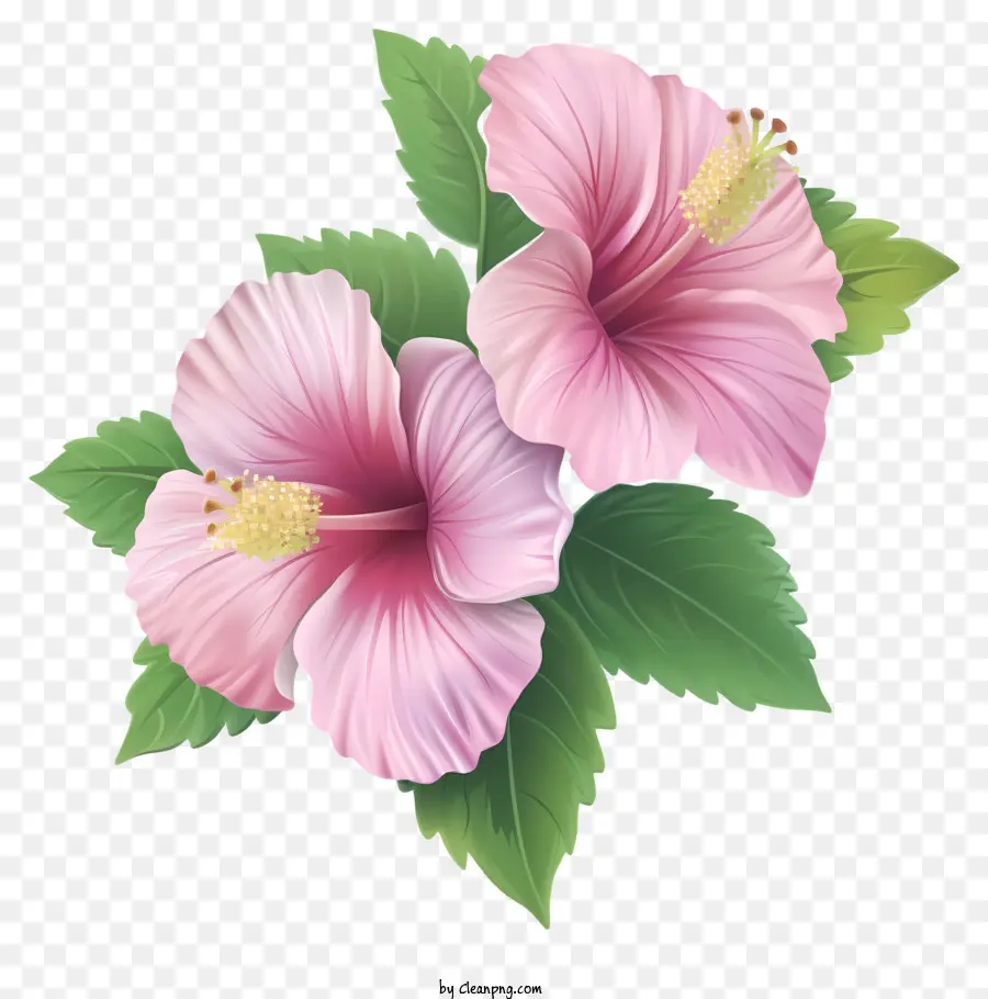 Icône Rose Of Sharon，Rose De Fleurs D'hibiscus PNG