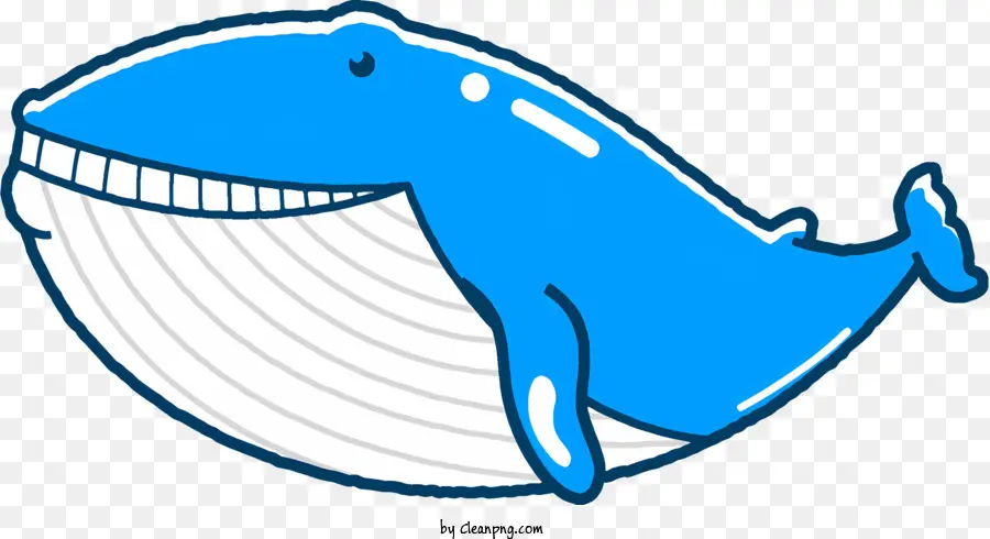 Baleine Bleue，Baleine Avec Un Long Bec Blanc PNG