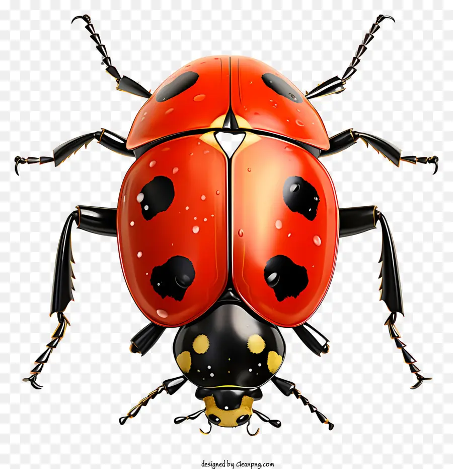 Ladybug De Style Croquis，Coccinelle PNG