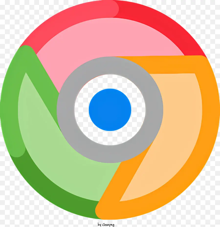 Icône De Google，Bouton Chromé PNG