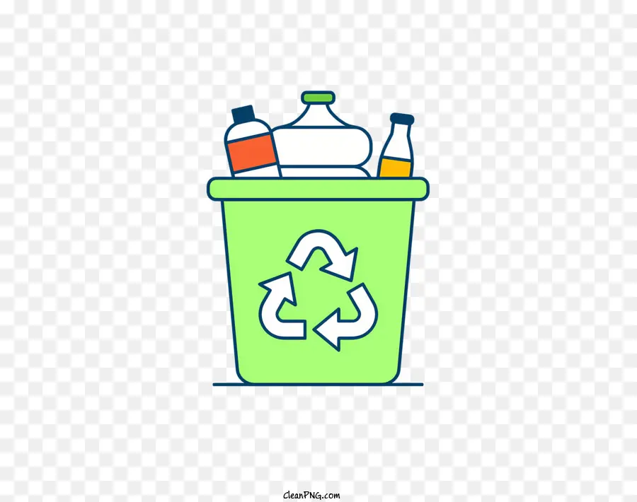 Recyclage，Corbeille PNG