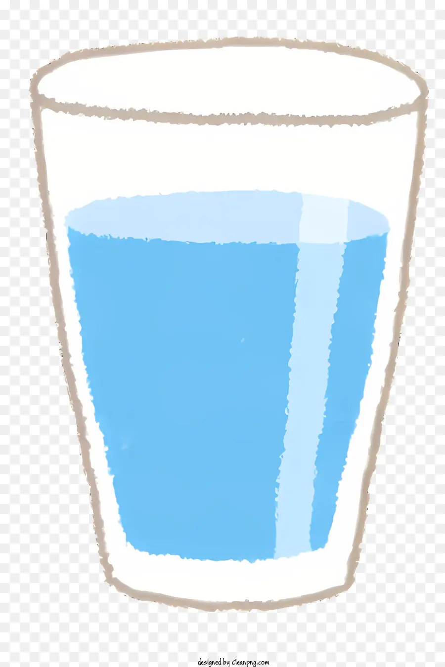 Verre，Liquide Bleu PNG