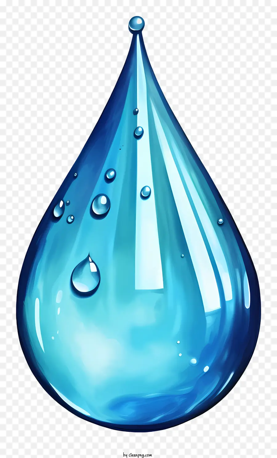 Goutte D'eau Aquarelle，Goutte D'eau PNG