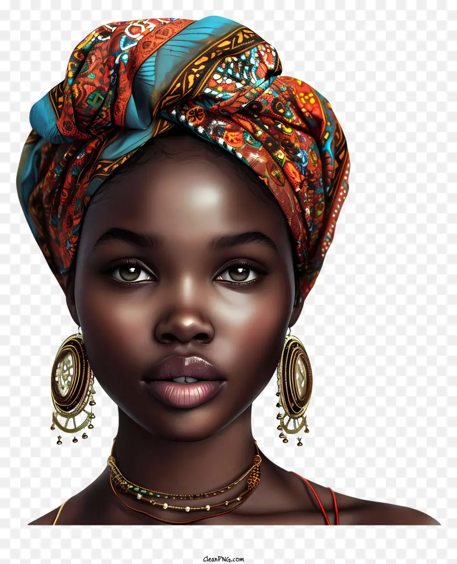Noir Mois De L'histoire Des，Styles Turban Pour Les Femmes Noires PNG