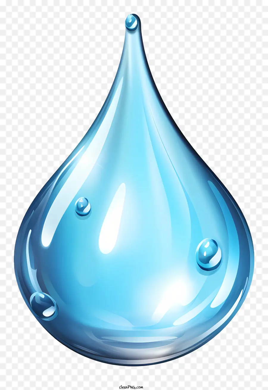 Goutte D'eau Plate，Goutte D'eau PNG