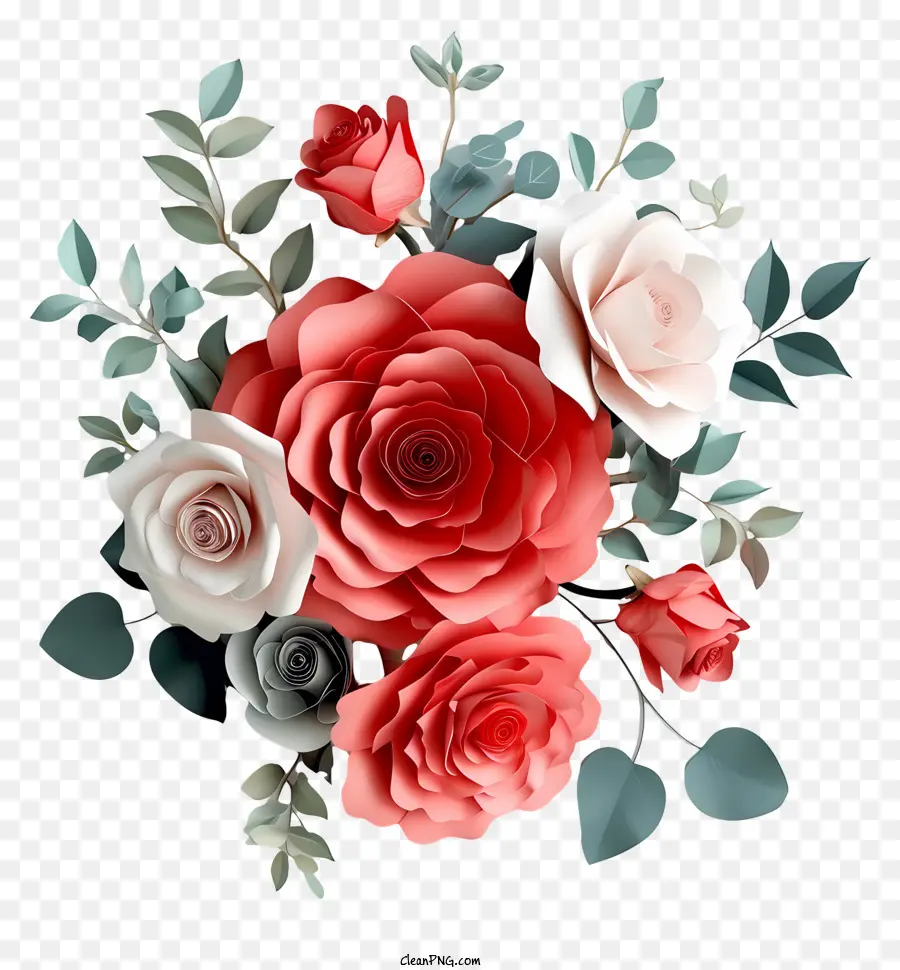 Valentine，Design Floral PNG
