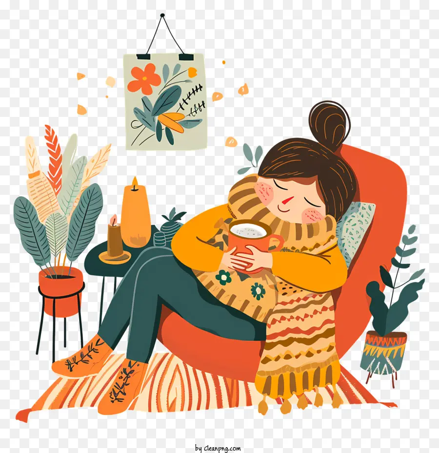 Hygge Vie，Confortable PNG