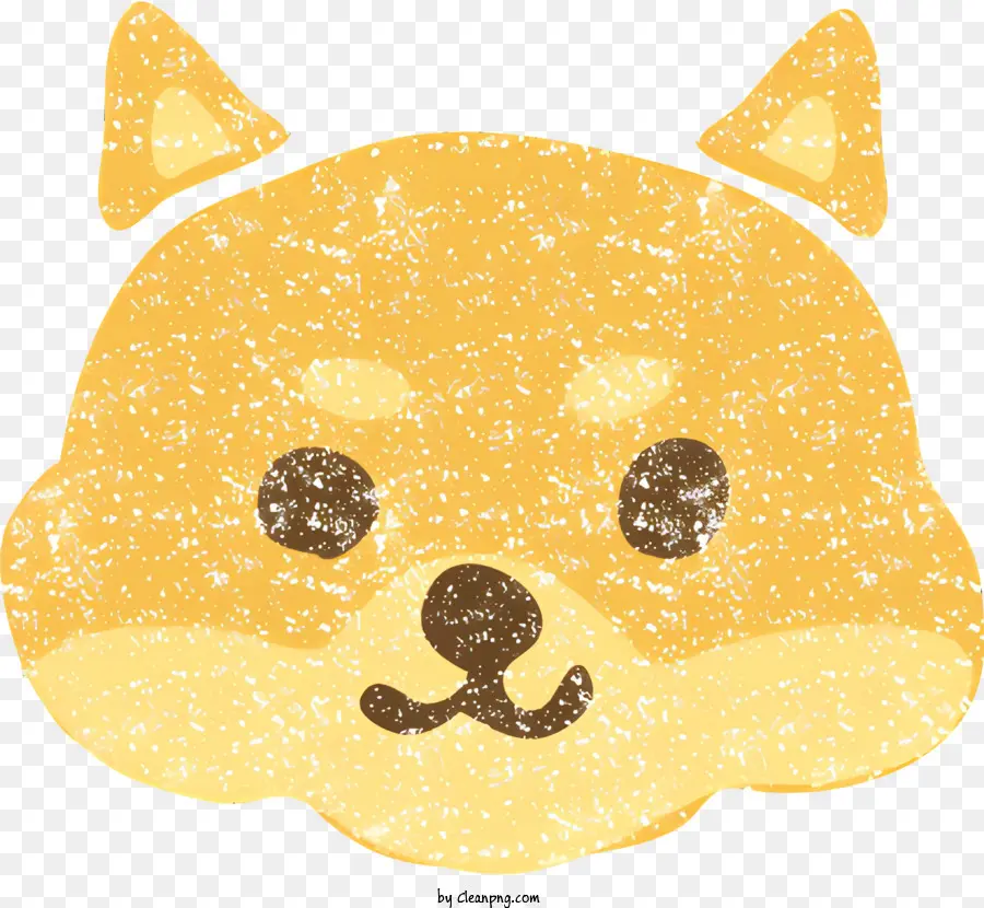 Chat De Dessin Animé，Chat Jaune PNG