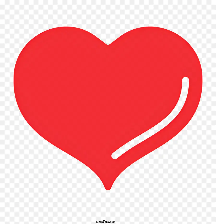 Cœur Emoji，Forme Du Coeur Rouge PNG