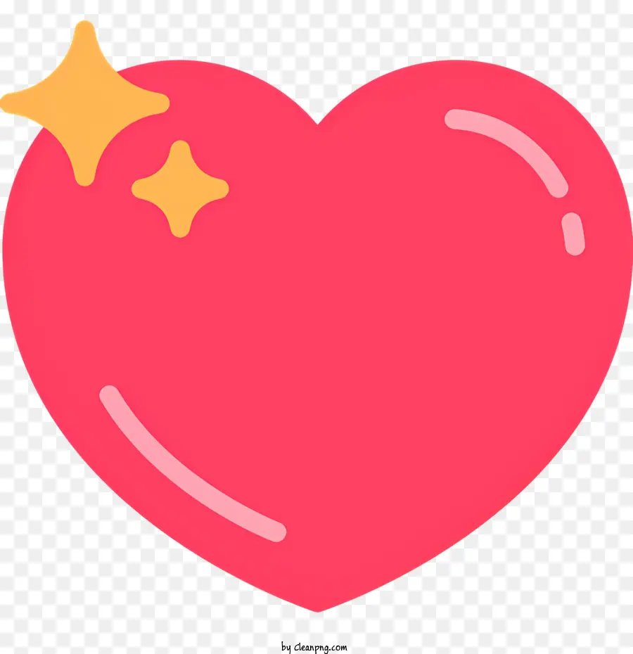Cœur Emoji，Objet En Forme De Cœur PNG