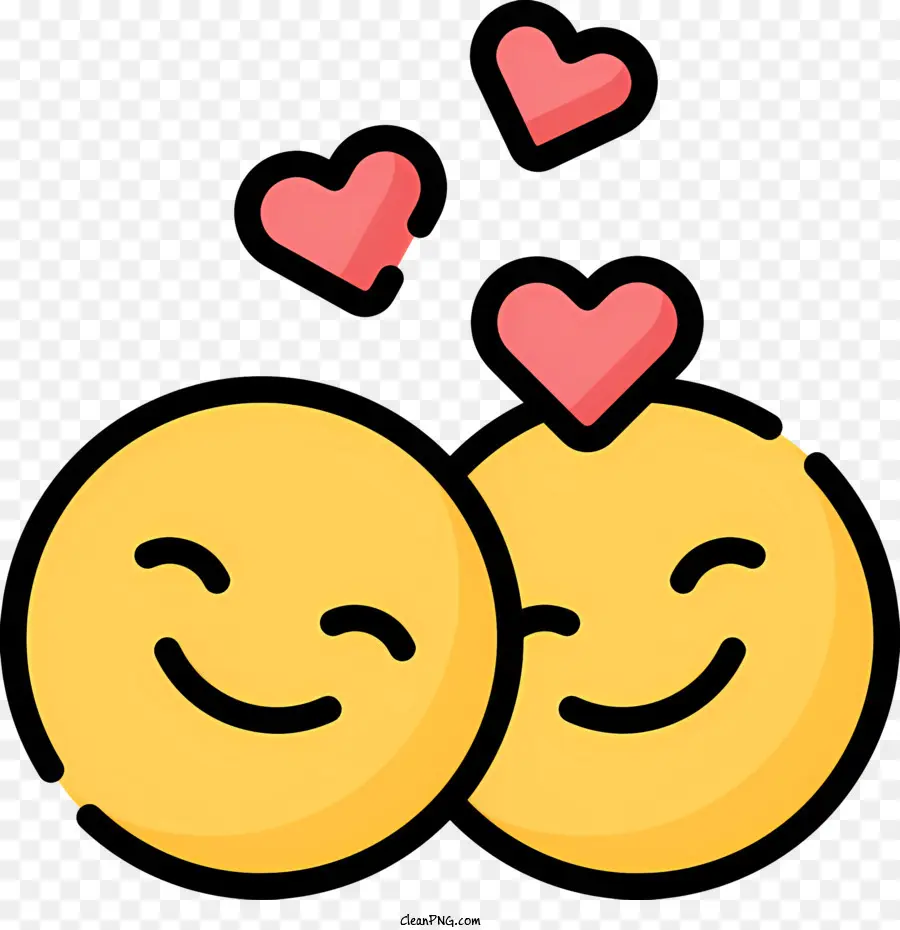 Amour Couple，Smileys PNG