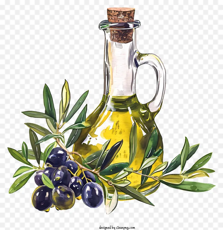 Huile D'olive，L'huile D'olive PNG