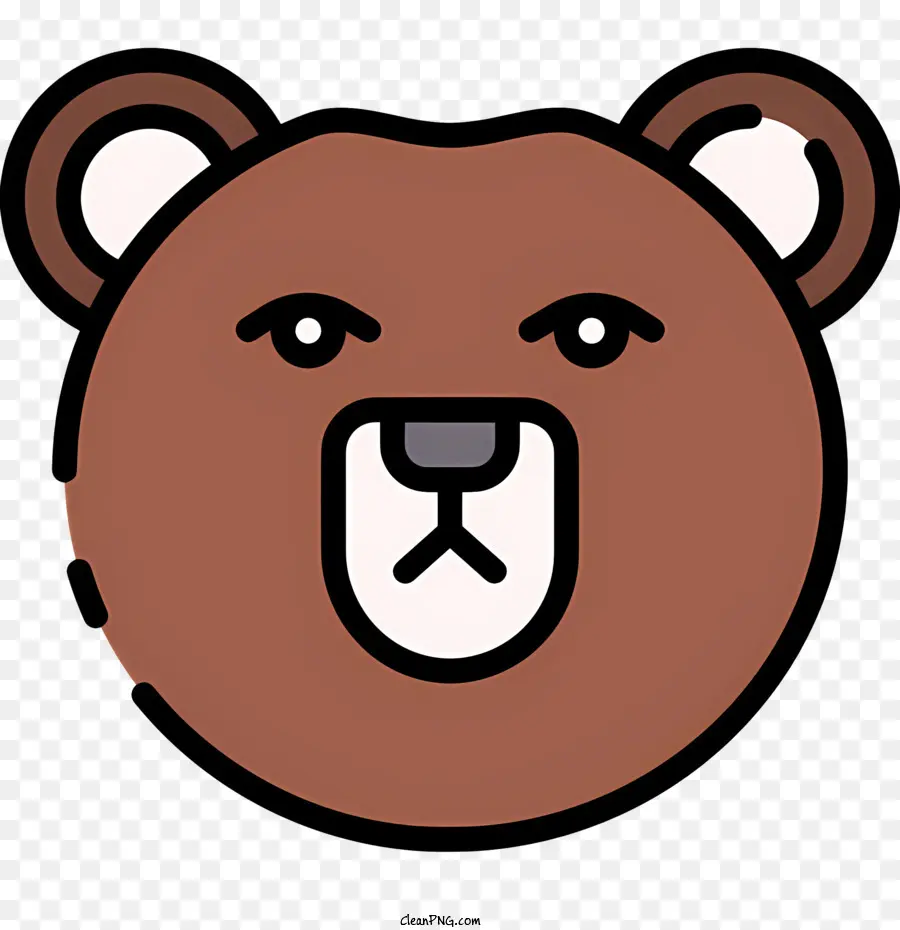 Tête D'ours，L'ours Brun PNG