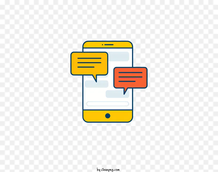 Chat，Smartphone PNG