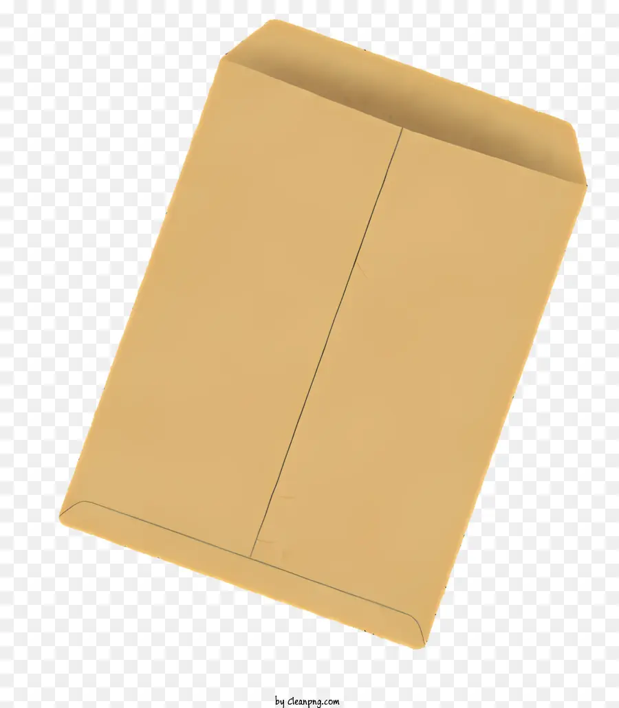 Une Enveloppe Brune，Enveloppe En Papier PNG