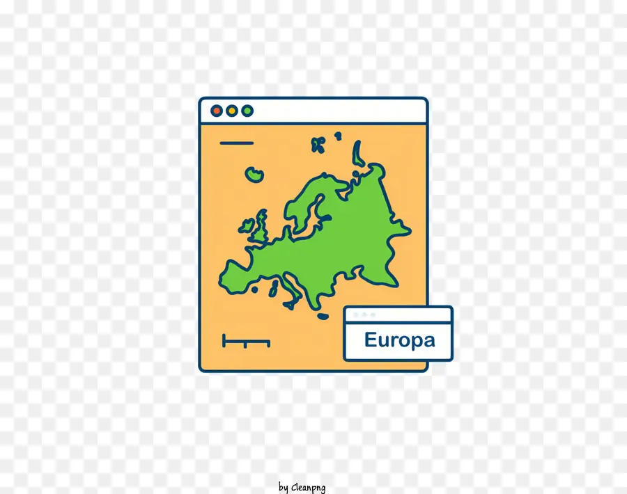 Carte，Carte De L'europe PNG