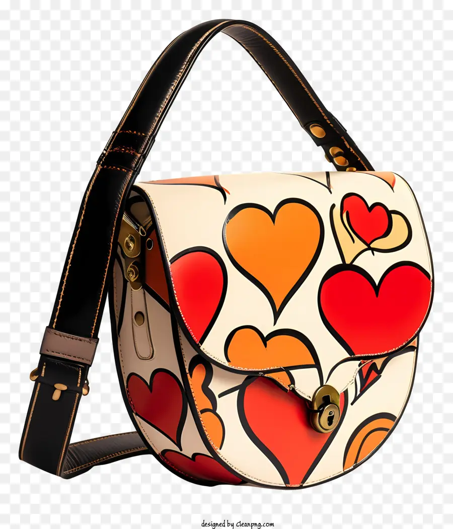 Sac Cadeau Saint Valentin，Sac à Main à Motif Coeur PNG